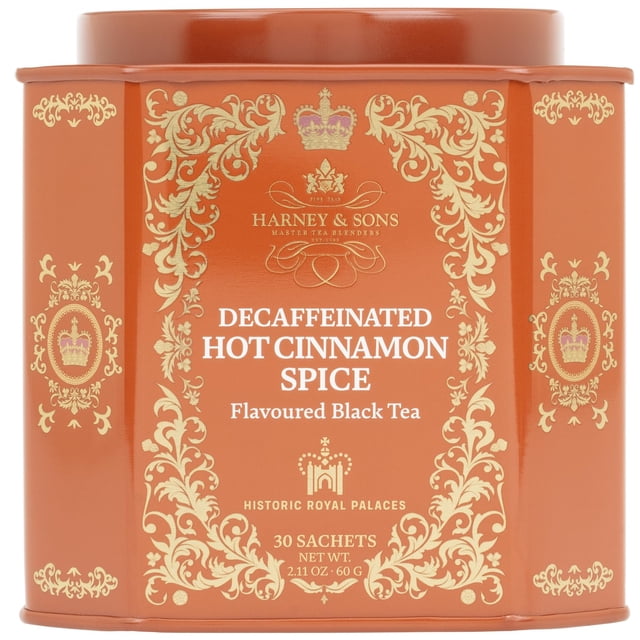 Té Harney & Sons Hot Cinnamon Spice descafeinado 30 sobres