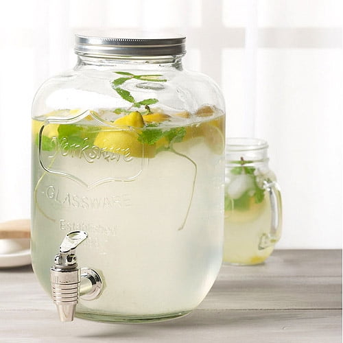 Litre Glass Drink Dispenser Litre Glass Drink Dispenser