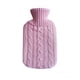 thumbnail image 1 of Bearachild Funda para bolsa de agua caliente de 2000ml, calentador de invierno extraíble tejido, Protector antiescaldado, funda para bolsa de agua caliente Suministros térmicos Rosado Bearachild HA072049-04, 1 of 6