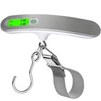 Ueasy Digital Luggage Scale - 110LB/50KG Portable Weight with Backlit Display for Travel