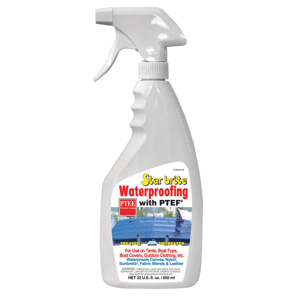 Star brite 081922P Fabric Waterproofer with Stain Repellent and UV Protection 22 oz Walmart