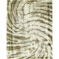 thumbnail image 1 of Ahgly Company Indoor Rectangle Abstract Tan Brown Gold Abstract Area Rugs, 2' x 3', 1 of 6