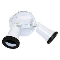 ROUND LAMPHOLDER KIT WHT (Pack of 1)