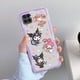 thumbnail image 3 of Kuromi Hello Kitty Cinnamoroll Cute Clear Case For Samsung Galaxy A52 A12 A51 A32 A21s A71 A34 A22 50 A70 A24 A72 5G Phone Cover, 3 of 5
