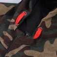 thumbnail image 3 of Sudadera con capucha y cremallera de camuflaje para hombre, talla XL (verde camuflaje), 3 of 7