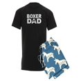 thumbnail image 1 of CafePress - Boxer Dad Pajamas - Men's Dark Pajamas, 1 of 1