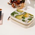 thumbnail image 7 of Thanksgiving Pear Velvet Travel Organizer with Removable Compartment - Portable Jewelry Necklace Organizer Box - Gift, 7 of 7