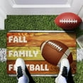thumbnail image 4 of Football and Rugby Field Design Non- Decorative Carpet for Sports Theme Living Room Dining Dorm Bedroom Area Mats, 4 of 4