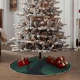 thumbnail image 5 of KLL Green Night Sky Moon Branches Christmas Tree Skirt 48" ,Party Decorations Farmhouse for Christmas Decorations Holiday Party, 5 of 6