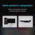 thumbnail image 3 of Compatible with PS5 DualSense Game Controller PC Back Button (Black), 3 of 5