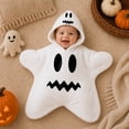 thumbnail image 2 of Gaexia Baby Starfish Onesie, Starfish Baby Outfit, Halloween Cozy Baby Star Suit with Hidden Zipper, 2 of 6