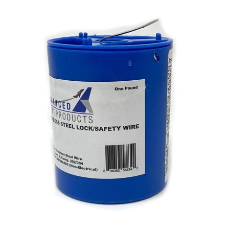 App - Fil de Verrouillage de Sécurité en Acier Inoxydable de Qualité Aéronautique Ms20995C Astma580 302304 (.041 Dia - 1Lb)