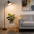 HAJAGP White Wrought Iron Plant Stand for Balcony Spring Summer ...