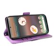 thumbnail image 3 of Compatible with Google Pixel 6A PU Leather Wallet Case with Card Holder Magnetic Closure Cover, 3 of 5