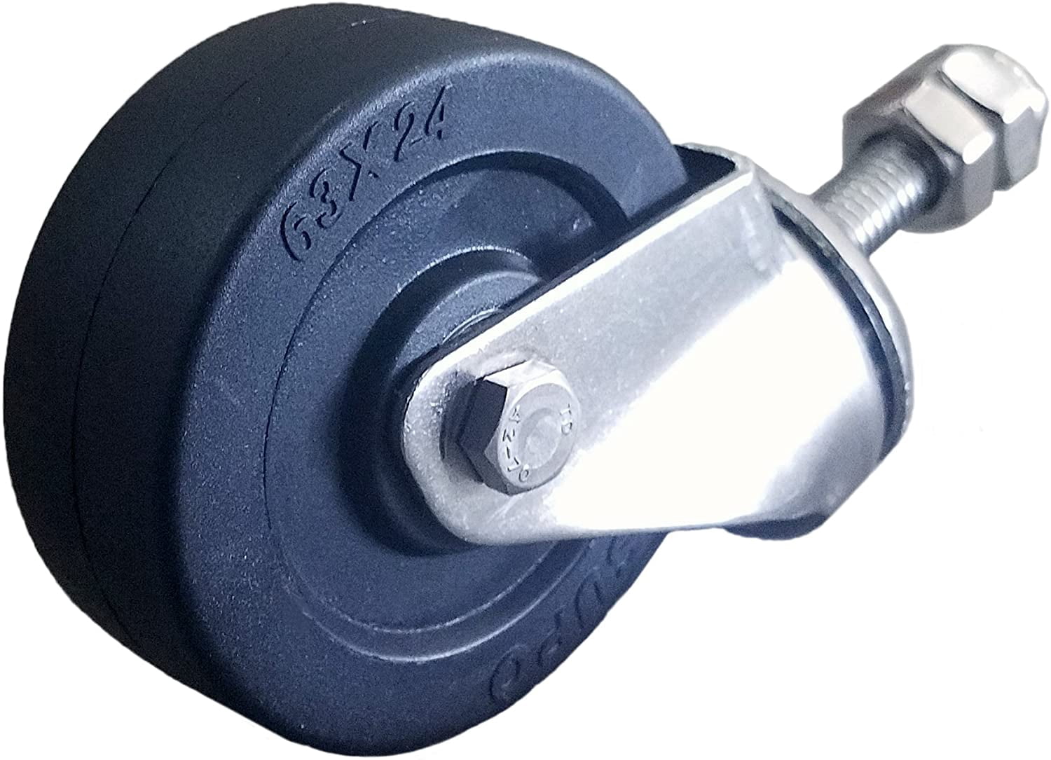 Ultimate Washer Replacement Castors for BE 18", 20", 24" Stainless Steel Surface Cleaners, 2-Pack