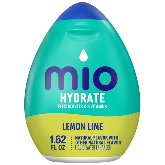 Mio Hydrate Lemon Lime Flavored with Other Natural Flavor Liquid Water Enhancer, 1.62 fl oz Bottle