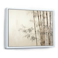 thumbnail image 2 of Designart "Serenity In Beige Minimalism With Bamboo IV" Bamboo Floater Framed Wall Decor, 2 of 5