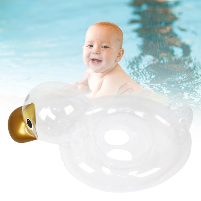 Anillo de flotador de natación,Baby of Swimming Flotador Asiento de piscina inflable para niños,Anillos de natación Piscina Flotadores Forma de transparente,Swim Tube Anillo de asiento