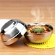 thumbnail image 4 of Tazón de acero inoxidable Sunnimix para catering base plana microondas apto para lavavajillas 18 cm, 4 of 8
