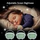 thumbnail image 4 of Digital Alarm Clock with Cute Alarm Clock, Night Light Countdown, Snooze, Voice Control, Charging Clock (Mint Green), 4 of 5