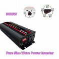 Pure Sine Wave Power Inverter 3000W DC 12v 24v To AC 220V For Solar