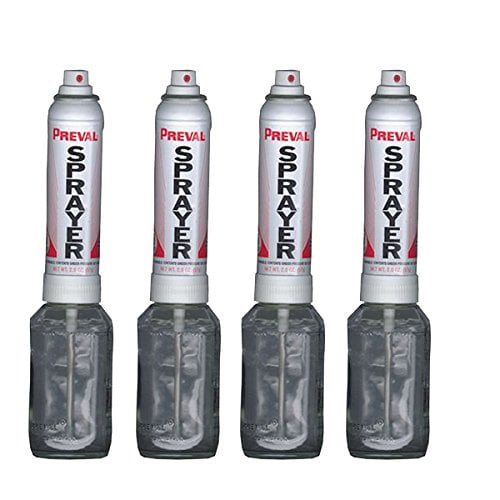 Pistola pulverizadora Preval 16 oz, paquete de 4, rociador portátil de pintura