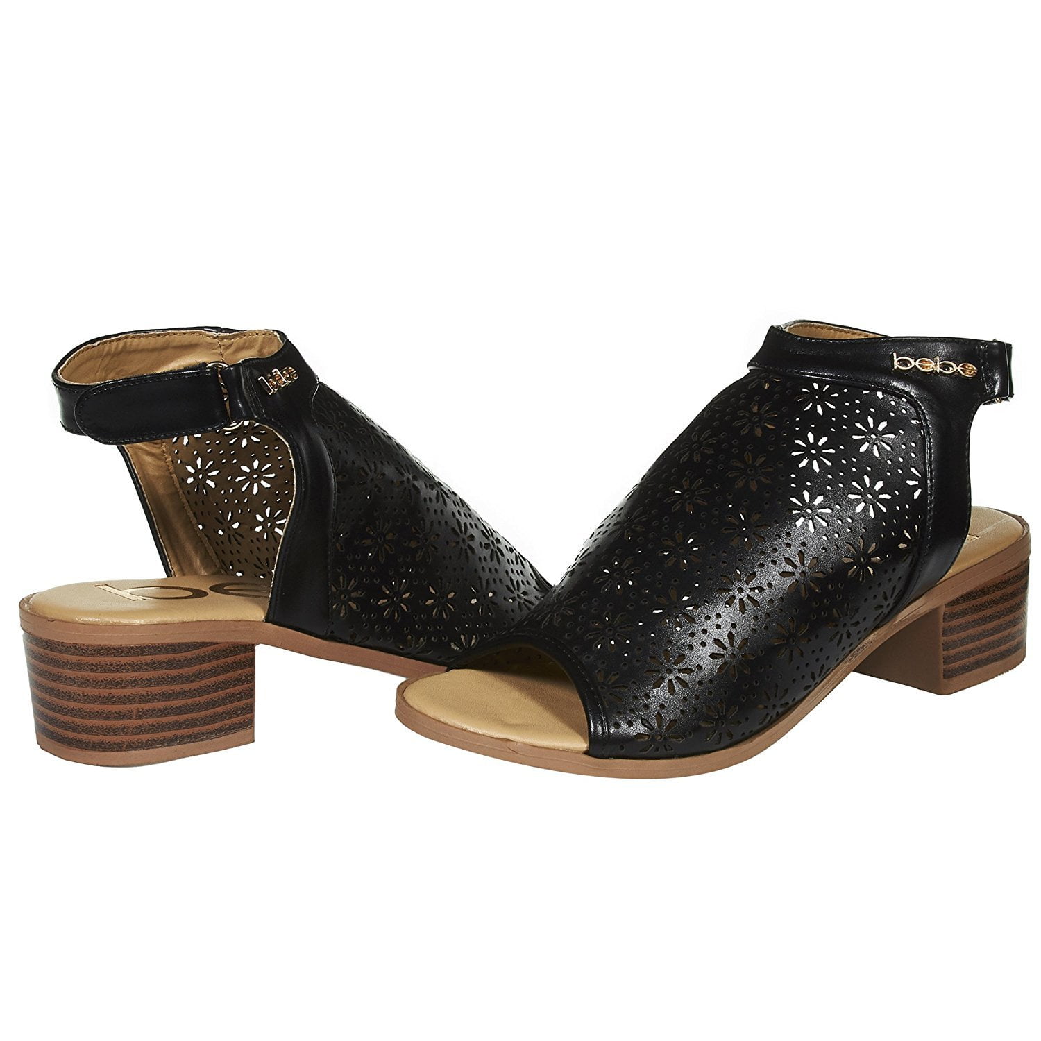 bebe wedge heels