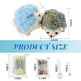 thumbnail image 3 of 2 Hedgehog Sewing Pincushion with 200 Pieces Sewing Pins Set for Sewing DIY Projects, 3 of 4