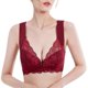 thumbnail image 2 of Front Closure Bra With Floral Lace Lift Stretch 5d Shaping Seamless Bra Push Up Full Coverage Underwear For Big Cup, 2 of 5