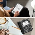 thumbnail image 3 of Fintie Case for Kindle Scribe 10.2 Inch (2022 Released) - Lightweight slimshell Premium PU Leather Folio Cover Auto Sleep/Wake with Pen Holder, Composition Book Black, 3 of 8