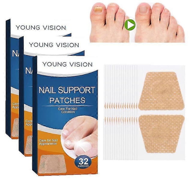3packs Nail Repair Patches, Nail Fungus Treatments, Split Nail Repair, Waterproof And Breathable Foot Care Nail Repair E
