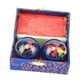 thumbnail image 2 of Bolas de Baoding Chinas Salvador para Fortalecimiento de La Muñeca de La Mano Azul Pelota de baile, 2 of 9