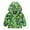 443# Green, variant on oqasdz Girls Jackets Children Toddler Long Sleeve Cartoon Print Light Trendy Hooded Jacket Leisure Windbreaker Loose Top Coat Outwear Size 18 M-24 M