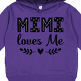 thumbnail image 3 of Inktastic Mimi Loves Me Baby Clothes Girl Toddler Hoodie, 3 of 4