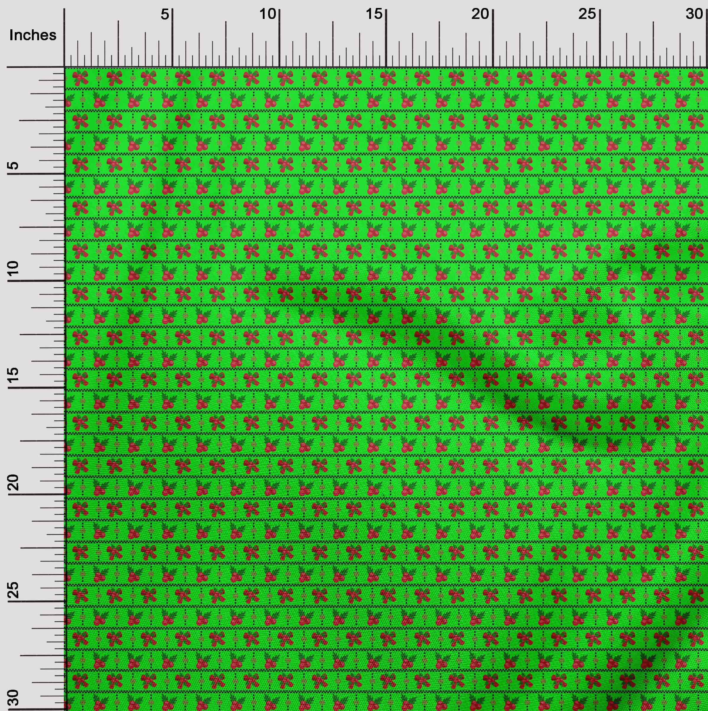 oneOone Velvet Green Fabric Merry Christmas Sewing Fabric By The Yard Printed Diy Clothing Sewing Supplies 58 Inch Wide-CS2