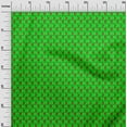 thumbnail image 2 of oneOone Cotton Cambric Green Fabric Merry Christmas Sewing Craft Projects Fabric Prints By Yard 56 Inch Wide-WTY, 2 of 4