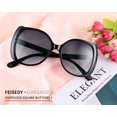thumbnail image 7 of FEISEDY Oversized round Sunglasses Women Fashion Large Butterfly Sunglasses UV400 Protection B2755, 7 of 7