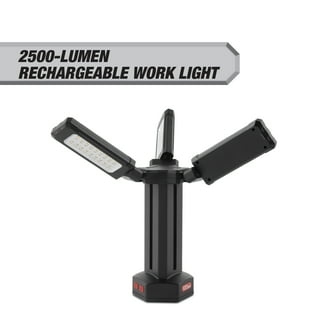 Hyper Tough 2500 Lumen LED Alum. Corded Work Light,Yellow Black