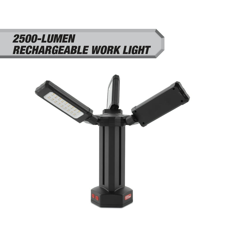 Hyper Tough 2500-Lumen Rechargeable LED Work Light photo 1