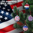 thumbnail image 6 of Yhmxh Independence Day Hanging Ball, 3.2 Inch Memorial Day Sequin Hanging Ball Ornament, 4th of July Red White Blue Tree Decorations for Memorial Day Veterans Patriotic USA Themed Party Supplies, 6 of 6