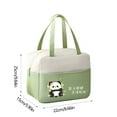 thumbnail image 3 of kladzum Lunch Bag Lunch Box for Women Lunch Tote Bag Large Capacity Insulated Bag Portable Bento Box Bag Picnic Storage Bag, 3 of 6