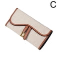 thumbnail image 1 of European And American Retro Wallet Ladies Long Large Capacity D Buckle Multi-Card Slots Foreign Trade Multi-Function Tri-Fold Clutch Bag Wholesale, 1 of 1