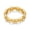 Oval Gold Chain, variant on Women's Chunky Chain Bracelet, Adjustable Elastic Chain Bracelet, Chunky Link Fashion Bracelet, Gold/Silver