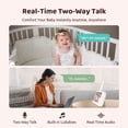thumbnail image 4 of Baby Monitor with Camera and Audio, Netvue Peekababy 1080P HD 5" Video Monitors Security Cameras, 4 of 14