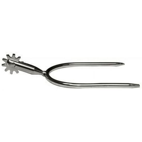 Showman Slip On Style Chrome Plated Spurs