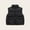 Black, variant on BRGZLK Kids Puffer Vest Fall Winter Trendy Solid Color Zipper Stand-Up Collar Quilted Gilet Lightweight Warm Waterproof Sleeveless Jacket for Boys Girls Black 3-4 Years