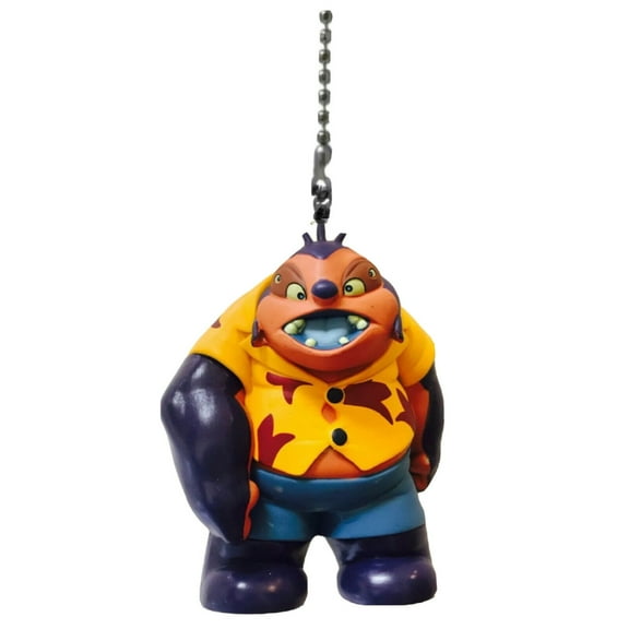 Lilo & Stitch Dr. Jumba Jookiba Evil Genius Fan Lamp Light Pull Chain Figure Pvc