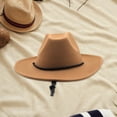 thumbnail image 6 of Cowboy Hat Photo Props Sun Hat Cowgirl Hats for Performance Party Engagement Khaki, 6 of 9
