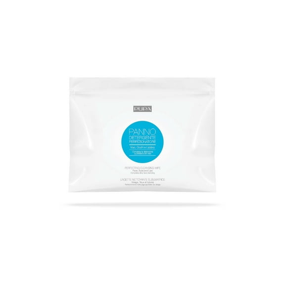 PUPA Milano Perfecting Cleansing Wipe, Dry Facial Towelettes, 1 pc