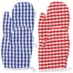 thumbnail image 2 of 4 manoplas resistentes al calor para horno, guantes decorativos para hornear y parrilla., 2 of 6